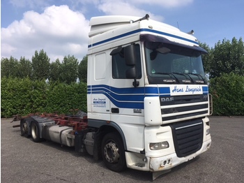 Container transporter/ Swap body truck DAF FAR XF105.410 Euro5 Manuel Intarder: picture 1