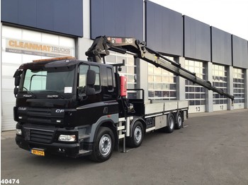 Truck DAF FAX 85 CF 410 Hiab 42 ton/meter laadkraan: picture 1