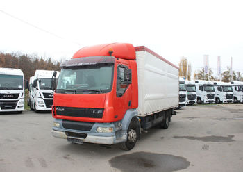 Curtainsider truck DAF FA 55.220 E13 420, HYDRAULIC LIFT: picture 1
