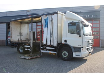 Curtainsider truck DAF FA 65 250 schuifzeilen Gasflessen Transport euro 5: picture 1