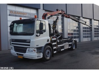 Hook lift truck DAF FA 75 CF 310 Euro 5 Palfinger 11 ton/meter laadkraan: picture 1