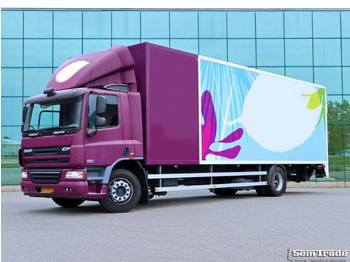 Refrigerator truck DAF FA CF75.250 EURO 5 16 KARREN BAK HEIWO 2 TONS KLEP KACHEL: picture 1