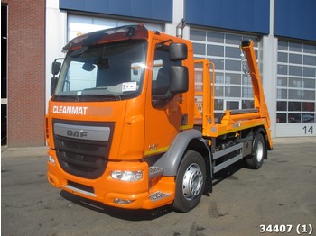 Skip loader truck DAF FA LF 250 Euro 6: picture 1