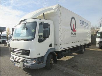 Curtainsider truck DAF  LF 12.220 18 palet  mit LBW: picture 1