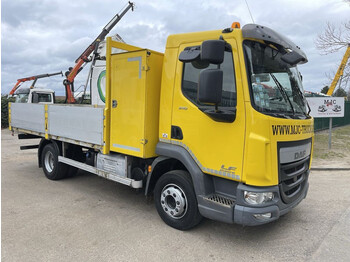 Dropside/ Flatbed truck DAF LF 210 PICK-UP 4m10 *154.000km* ORIGINAL - PRITSCHE / PLATEAU RIDELLES - STEEL SPRING / LAMES / BLATT - AUTOMAAT - AUTOMATIC - BE PAPERS: picture 1