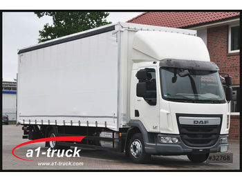 Curtainsider truck DAF LF 220 FA 12t.  E6,LBW, 7300mm, ACC: picture 1