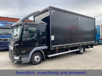Curtainsider truck DAF * LF 220 * PR.PL * EURO 6 * SCHLAFKABINE *1 TON: picture 1