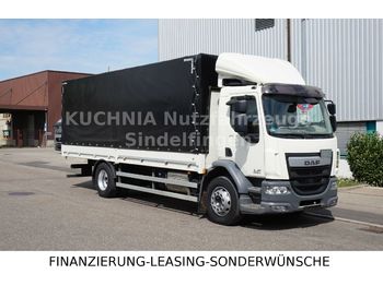 Curtainsider truck DAF LF 310 FA Pritsche 7,21m Edscha Euro-6 Schalter: picture 1