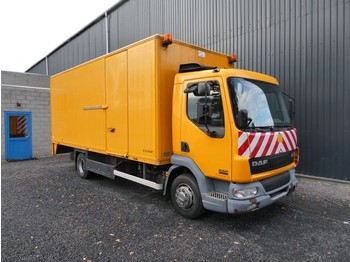 Box truck DAF LF 45 150 BLATT/BLATT-SPRING/SPRING-LAMMES/LAMMES EURO 3 125000 km: picture 1