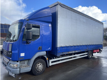 Curtainsider truck DAF LF 45 **EURO 5-BELGIAN TRUCK-AIRCO**: picture 1