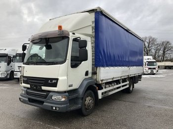 Curtainsider truck DAF LF 55 220 Plane mit LBW, Manual, E4: picture 1