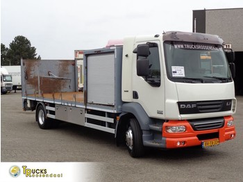 Dropside/ Flatbed truck DAF LF 55.250 + Euro 5 + Manual + Lift + 16 ton: picture 1