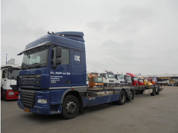 Container transporter/ Swap body truck DAF XF105-410 6X2: picture 1
