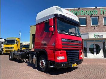 Cab chassis truck DAF XF105.410 SUPER SPACECAB 4X2 CHASSIS HOLLAND TRUCK LOW KM: picture 1