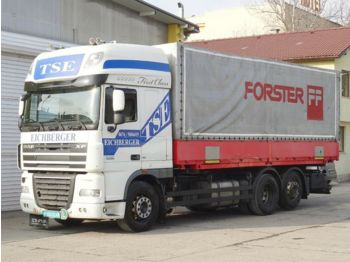 Container transporter/ Swap body truck DAF XF105.460 , 6x2, BDF,EEV: picture 1