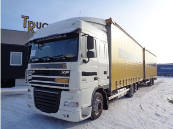 Box truck DAF XF105.460 + MANUAL + 115 CUB M3 + EURO 5 + retarder: picture 1