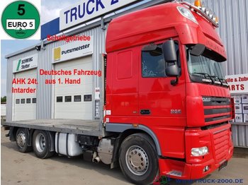 Autotransporter truck DAF XF105.460 Spezial Baumaschinen Trecker: picture 1