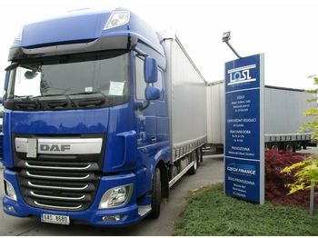 Curtainsider truck DAF XF460 EURO 6 + Hipocar: picture 1