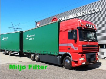 Curtainsider truck DAF XF95-430 6x2: picture 1