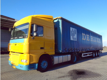 Curtainsider truck DAF XF 105-410: picture 1