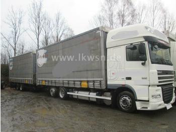 Curtainsider truck DAF XF 105-460 6x2 SSC 120m3*Kögel2004 Reifen60-95%: picture 1