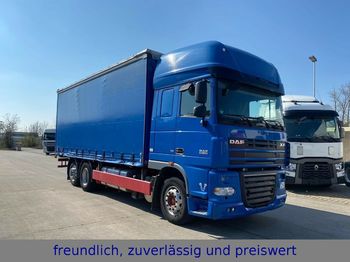 Curtainsider truck DAF *XF 105.460* EEV*PR.PL*EDSCHA*SUPER SPACE CAP*: picture 1