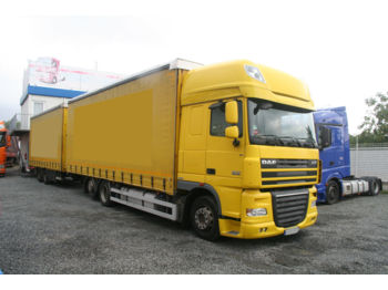Curtainsider truck DAF XF 105.460 SSC + SVAN CHTP 18 MANUÁL RETARDÉR: picture 1