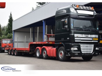 Autotransporter truck DAF XF 105 - 510 + Semi, Manuel, Super Space cab, 2x Power steering, 6m Extended: picture 1