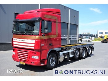 Container transporter/ Swap body truck DAF XF 105.510 XF105.510 8X2 | MANUAL 20 ft CONTAINERFRAME: picture 1