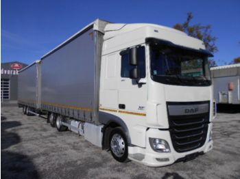 Curtainsider truck DAF XF 106.460 Spaceab, EURO6, Jumbo-zug 120m3 TOP: picture 1