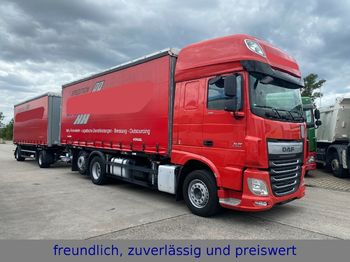 Container transporter/ Swap body truck DAF * XF 440 * RATARDER * ACC * LIFTACHSE * TOP ZUST: picture 1