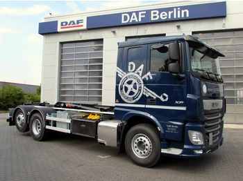 Hook lift truck DAF XF 450 FAN 6x2 Comfort Cab, HIAB Multilift: picture 1