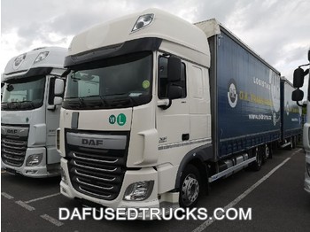 Curtainsider truck DAF XF 460 FAR: picture 1