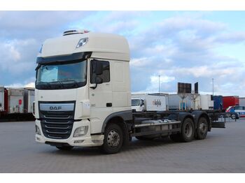 Container transporter/ Swap body truck DAF XF 460 FAR, 6X2, BDF, DIESEL/CNG: picture 1