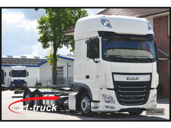 Container transporter/ Swap body truck DAF XF 460 Jumbo, ZF-Intarder, 7,82 WB, 1 Vorbesitze: picture 1