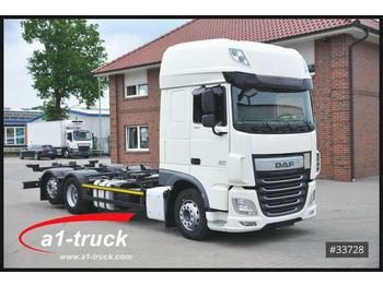 Container transporter/ Swap body truck DAF XF 460, Multiwechsler 2x AHK 03/2021: picture 1