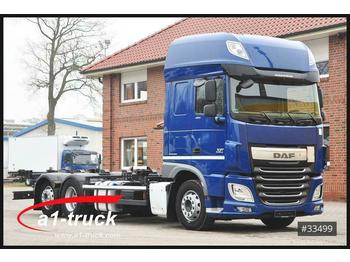 Container transporter/ Swap body truck DAF XF 460, SSC, Multi, 2 x AHK, TÜV 12/2020: picture 1