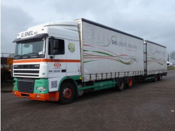 Curtainsider truck DAF XF 95.380: picture 1