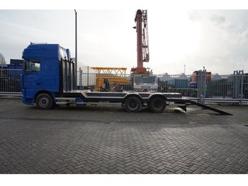 Autotransporter truck DAF XF 95.530 6X2 CAR AND MACHINE TRANSPORT: picture 1