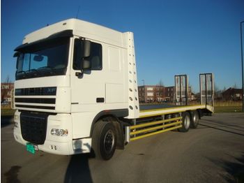 Autotransporter truck DAF xf410 6x2 oprijbak 8.50L , rampen,lier nieuw: picture 1