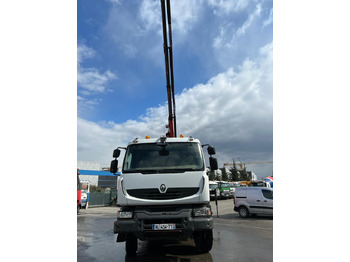 Dropside/ Flatbed truck  Camion grue Renault 410 AL-454-TS