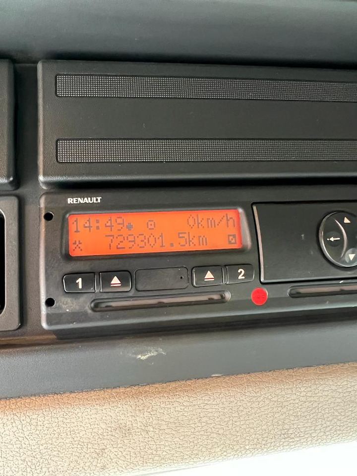 Dropside/ Flatbed truck Camion grue Renault 410 AL-454-TS