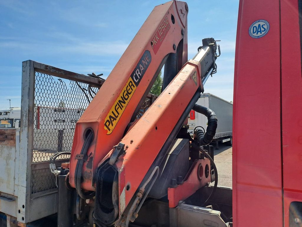 Dropside/ Flatbed truck Iveco EuroCargo ML 180E21 Kran PKK12500