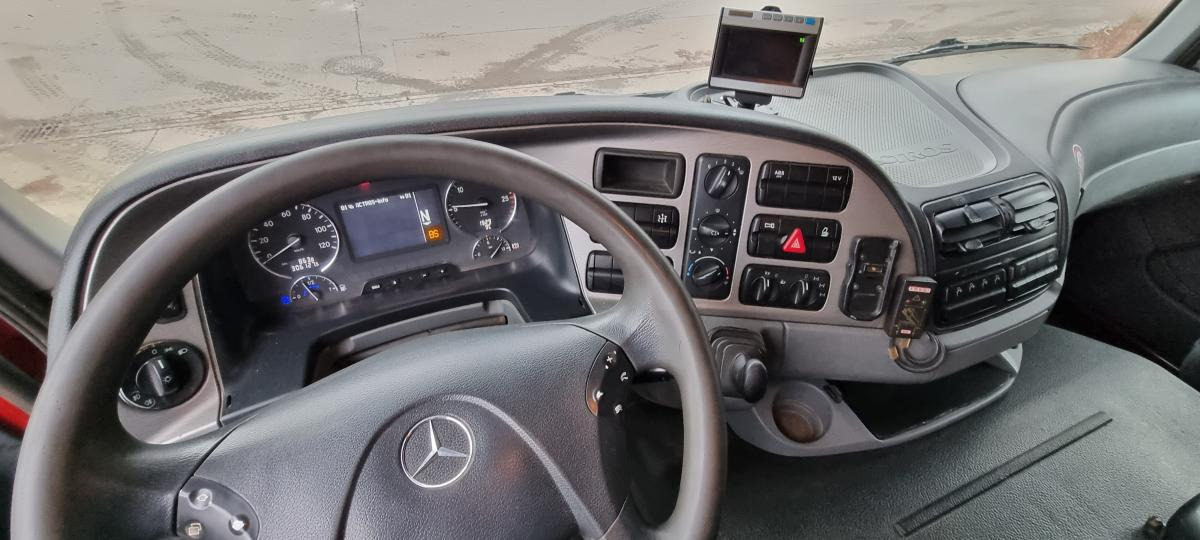 Dropside/ Flatbed truck Mercedes Actros 4146 AK 8X8 FASSI 660 EINZELBER SEILWINDE