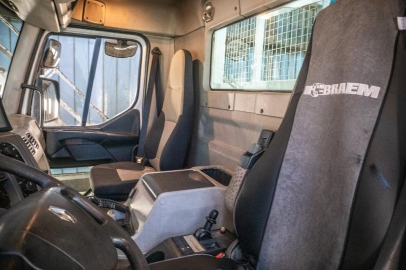 Dropside/ Flatbed truck Renault KERAX 380DXI-8x4+PK18TM/3EXT