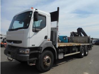 kerax renault flatbed dropside truck truck1