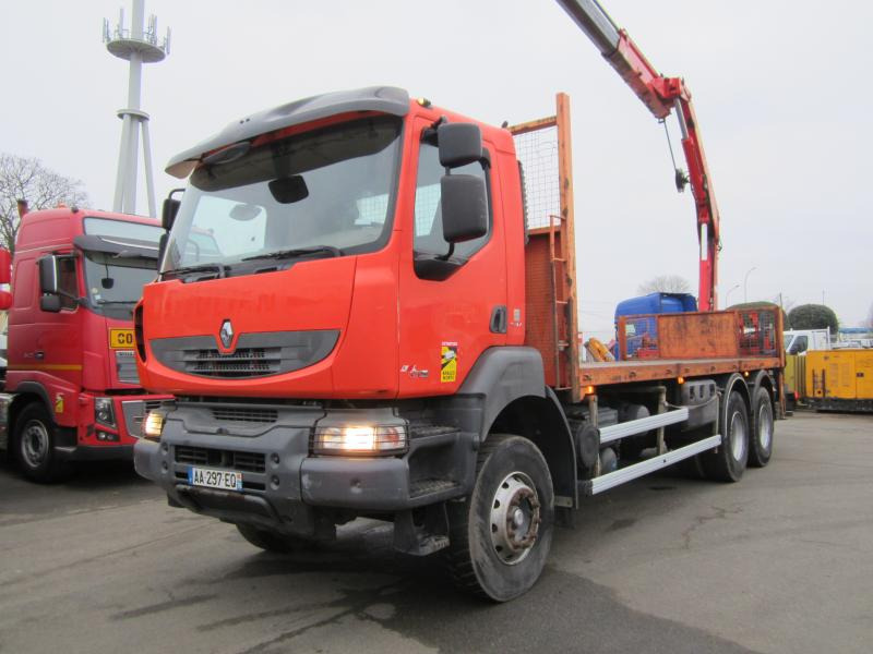 Dropside/ Flatbed truck Renault Kerax 370 DXI