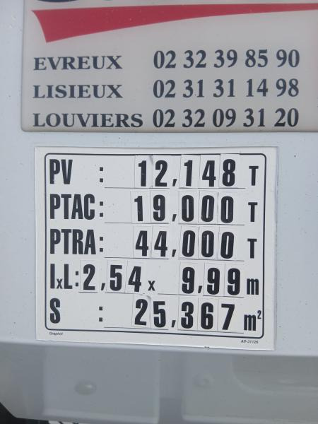 Dropside/ Flatbed truck Renault Magnum 440 DXI