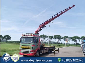 Dropside/ flatbed truck Scania R380 6x2*4 e5 hiab 477e-6