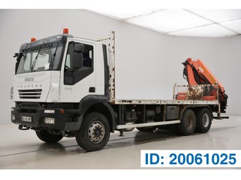 Dropside truck Iveco Trakker 410 - 6x4
